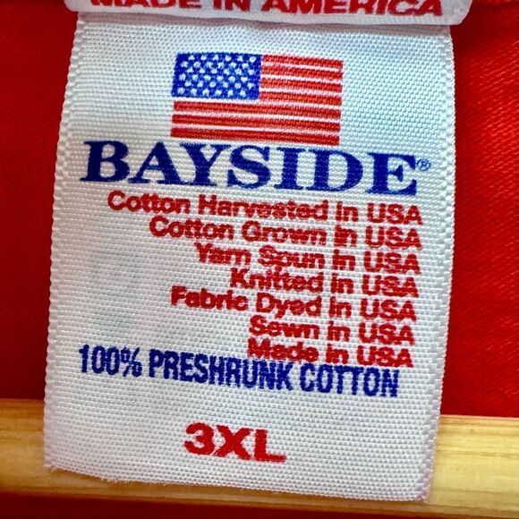 LiUNA! For Biden and Harris Feel the Power Short Sleeve Orange T- Shirt. 3XL. - Picture 5 of 5